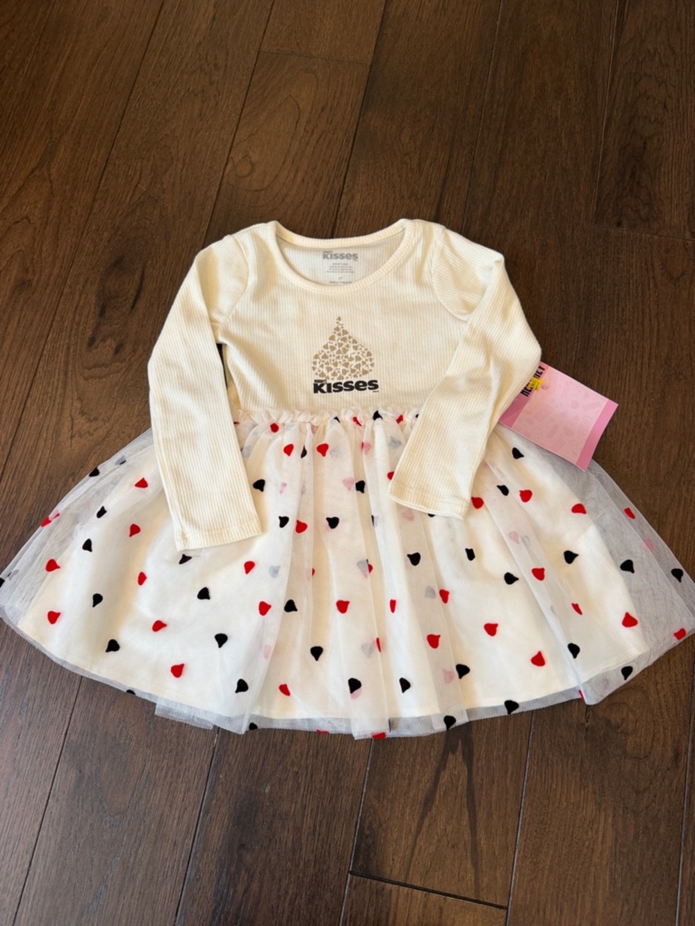 Hersheys Kisses Tulle Heart Dress Size 2T - NWT - C16-049